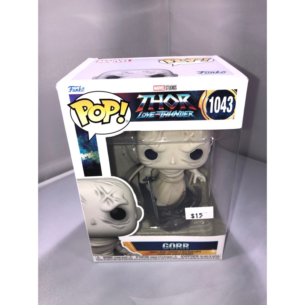 Funko Pop Marvel Thor Love and Thunder Gorr 1043 Vinyl Bobble-Head Figure